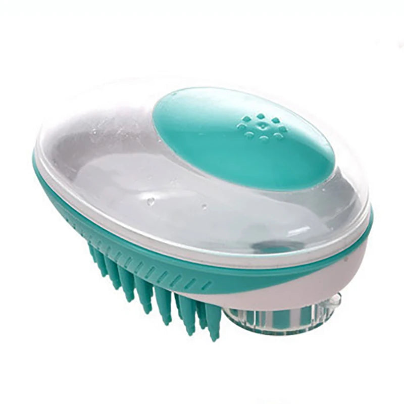 Dog Bath Brush Massage Comb Soft Silicone